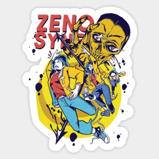 Comic zenosyne time Sticker